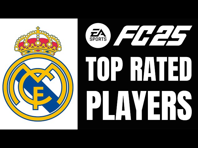 Top Rated Players of Real Madrid in EA FC 25 – Ultimate Player Guide #fc25 #fifa #realmadrid