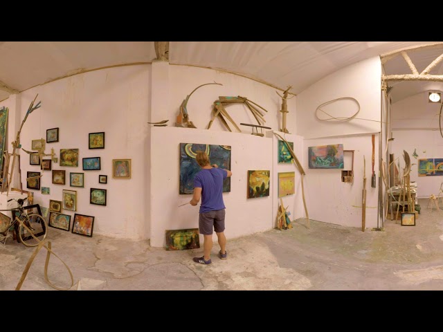 Creative Spaces: Mark Redden (4K 360° Video)