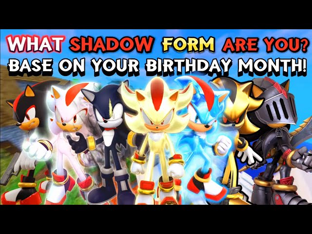 Do You Know What Shadow Form YOU ARE⁉️ (BASE ON YOUR BIRTHDAY MONTH)