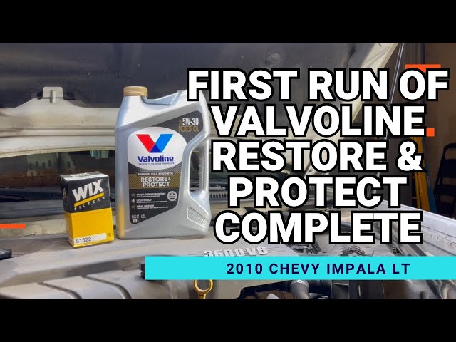 Chevy Impala Valvoline Restore & Protect Update, UOA, and a Catastrophic Failure