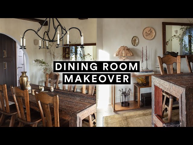 EXTREME DINING ROOM MAKEOVER ✨ 1929 Spanish ✨ DIY From Start to Finish!