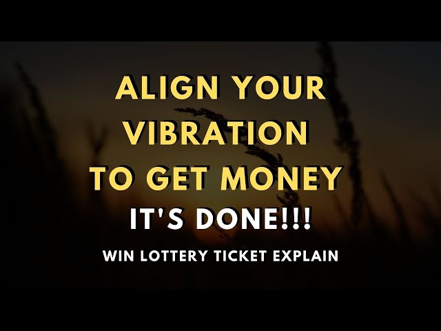 Align Your Vibration To Win The Lottery Numbers | IT'S DONE! How to really connect with your desires