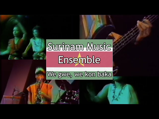 Surinam Music Ensemble - We gwe, we kon baka Live op TV (1991)