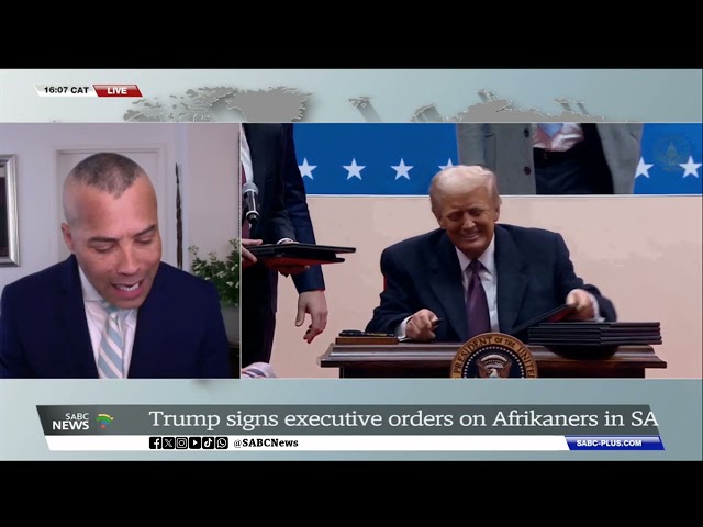 Executive Order | This is a new day in the relationship between SA & US: Sherwin Bryce-Pease