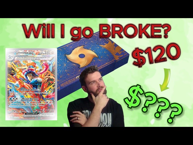 Will I go BROKE or BREAK EVEN opening this Greninja EX Premium Collection Box?!