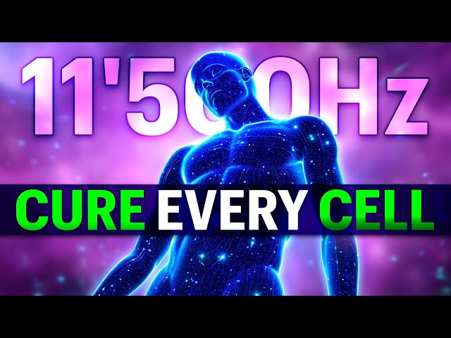 ENTER Deep Sleep FAST & CURE Every CELL 11'500Hz + 9 Healing Frequencies