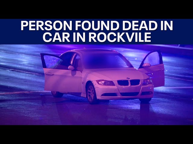 Press Conference: Person found dead inside vehicle at Rockville, MD intersection