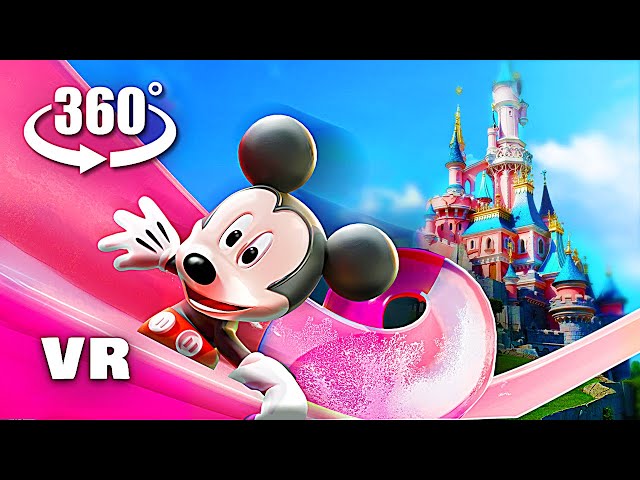 VR 360° DISNEY WATERSLIDE