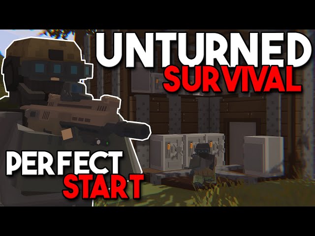 My PERFECT START On Unturned Survival In 2025 (Short Movie)