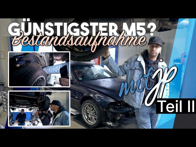 Jean Pierre Inspects our ACCIDENTED BMW E39 M5 - What Do We Do with It? Part 2/2