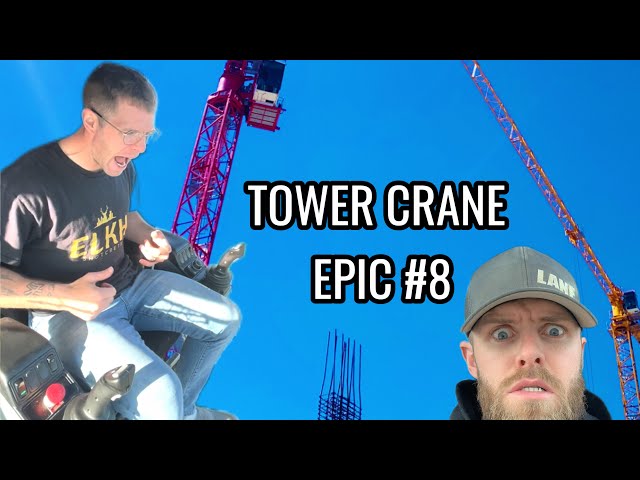 How to Pour Concrete with a Huge Tower Crane