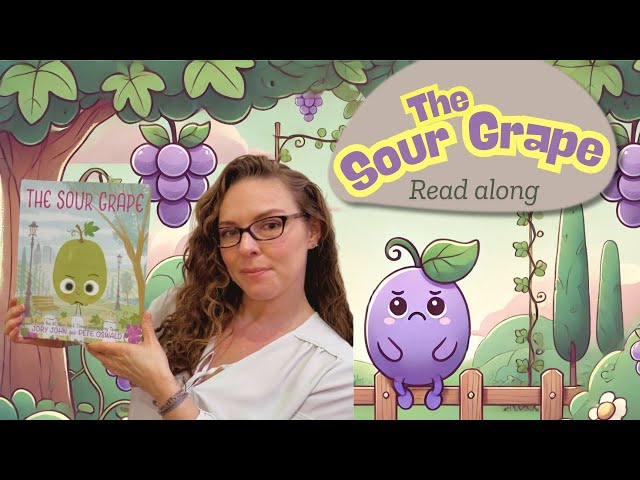 The Sour Grape by Jory John | Fun Food Group Read-Aloud for Kids & Families 🍇😄