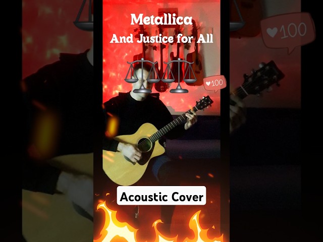 Metallica And Justice for All ⚖⚖⚖| Cover #guitar #music #metallica