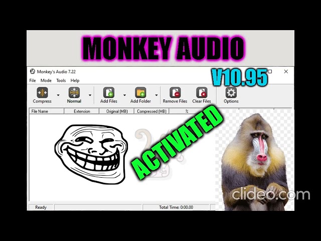 Monkey's Audio - Compress and decompress audio files and don't touch quality