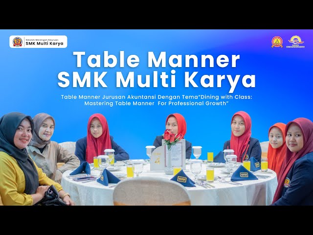 kegiatan Table Manner di Karibia Boutique Hotel