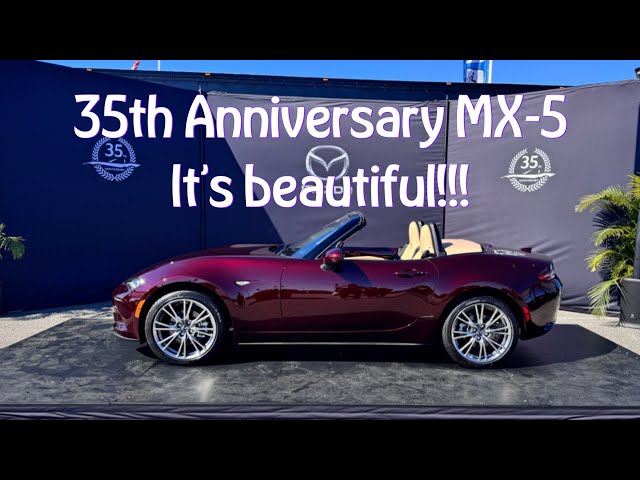 Mazda 35th Anniversary MX-5 Miata and Fan Zone | Rolex 24