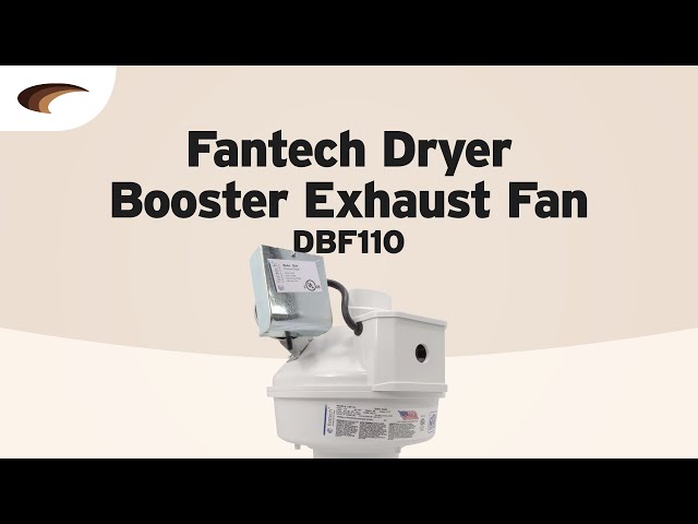 DBF110 Dryer Booster Exhaust Fan