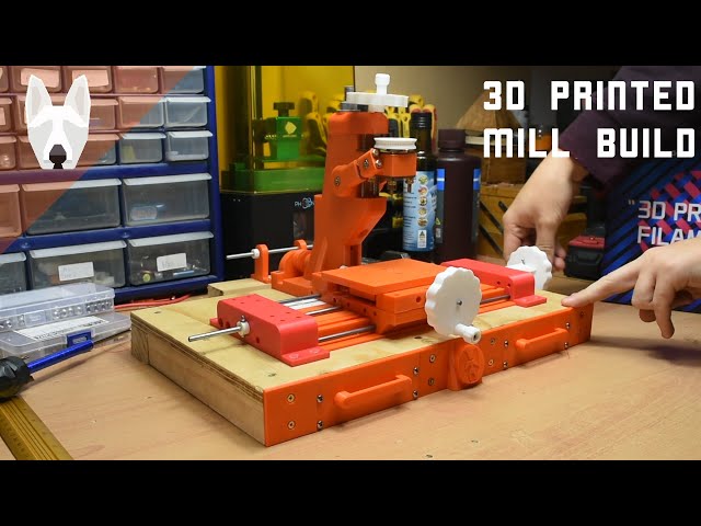 3D Printed Manual Mill- Build Video