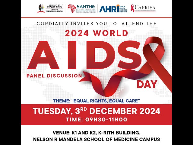 World Aids Day Panel Discussion- 2024