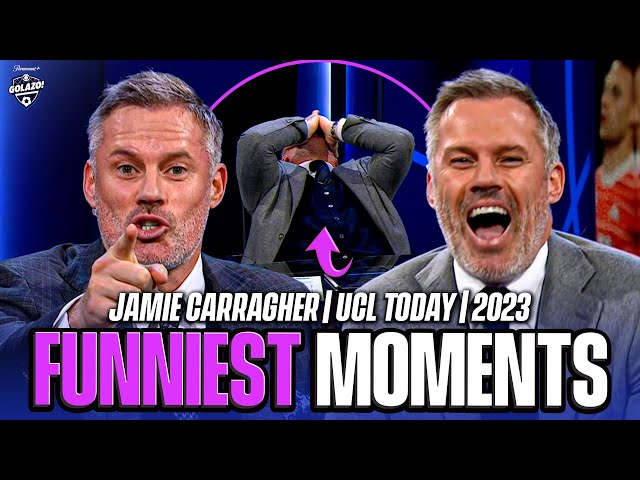 Jamie Carragher's funniest moments of 2023 😆 | UCL Today | CBS Sports Golazo