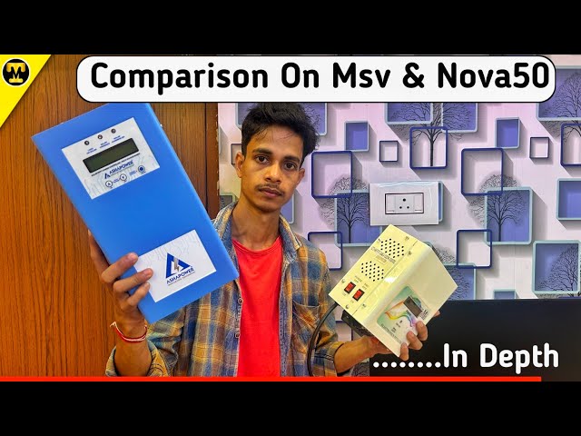 MSV 35Amp VS Ashapower Nova 50Amp Details Comparison