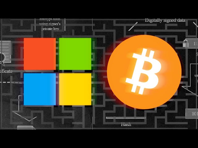 Microsoft Is Using Bitcoin to Help Build a Decentralized Internet