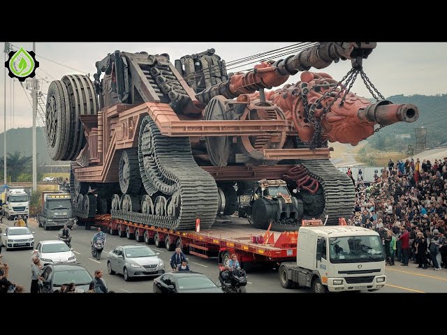 Extreme Dangerous Transport Skill Operations Oversize Truck | Biggest Heavy Equipment Machines #48