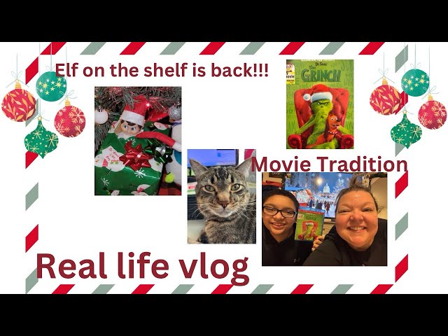 Real Life Vlog: Slow Life/Christmas Tradition/Elf on the Shelf is back/ Christmas Countdown