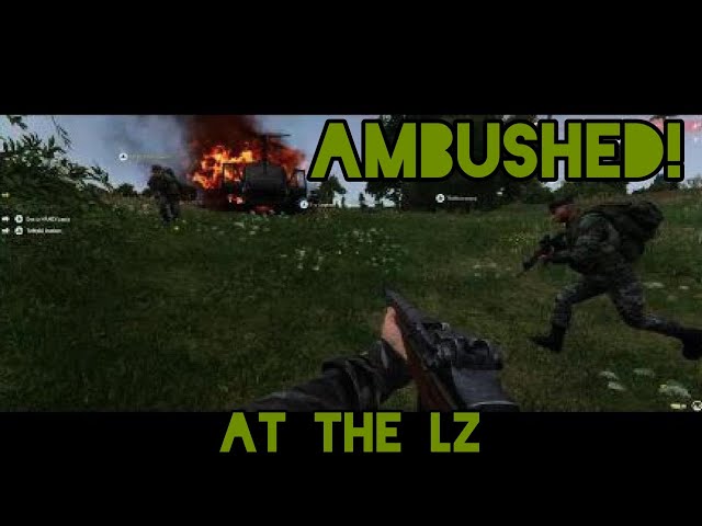 "Ambushed at the LZ: Explosions, Heroics, and a Final Stand | Arma Reforger"