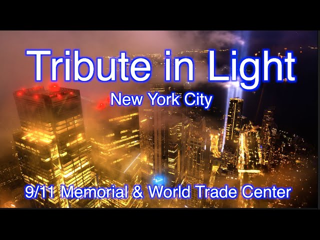 🇺🇸 [4K HDR] Tribute in Light l New york l 9/11 Memorial Park l One World Trade Center l Oculus