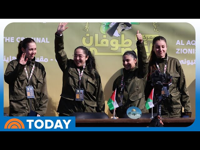 Hamas frees 4 female Israeli soldiers as part of ceasefire deal