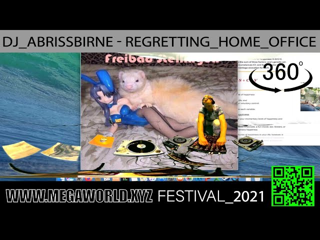 Dj Abrissbirne, REGRETTING HOME OFFICE (Dj Set) | Megaworld.xyz 360° Onlinefestival (2021)