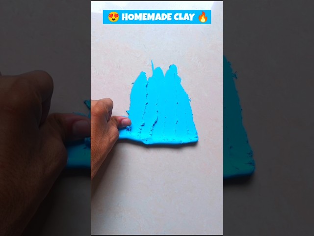 🤯HOMEMADE CLAY IN 10 Sec😍DOMS ERASER CLAY#DIY #clay #slime #shorts #youtubeshorts #viralshorts #kids