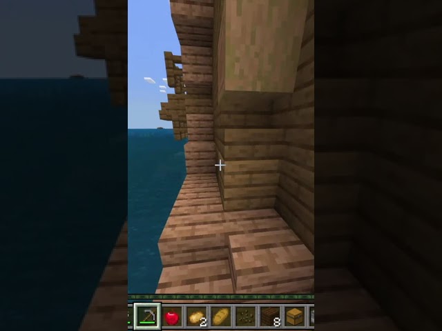 Weird Minecraft Boat #broskis #minecraft #gaming