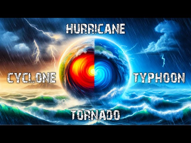 Animated Explainer:- Difference b/w Tornado, Cyclone, Hurricane and Typhoon | UPSC, PSC, Classes