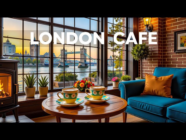 London Cafe - Morning Coffee Music for Stress Relief - Smooth Piano Jazz & Bossa Nova instrumental