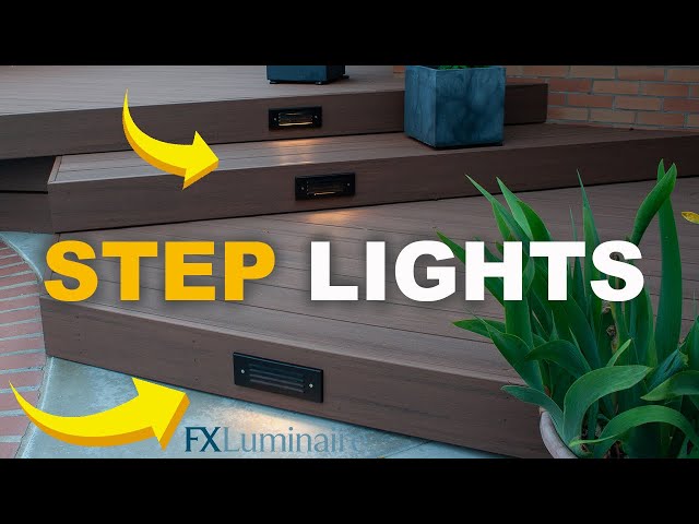 Install FX Luminaire Wall lights on Stair Risers | Step by Step Instructions