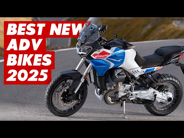 14 Best New & Updated Adventure Motorcycles For 2025!