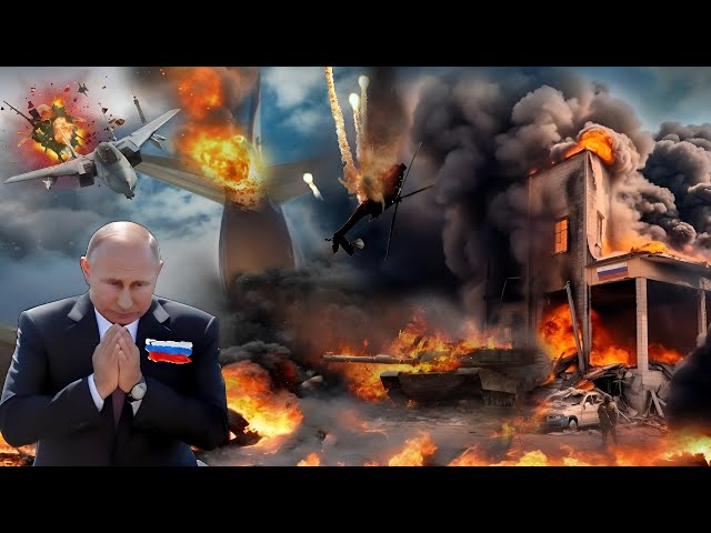 HAPPENED 10 MINUTES AGO! FAST AND DEADLY!! Ukrainian Attack Destroys Russian Intelligence Base! |