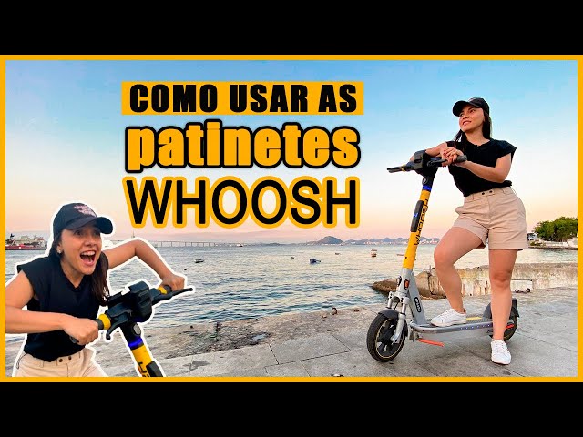 Saiba tudo sobre as PATINETES elétricas da WHOOSH