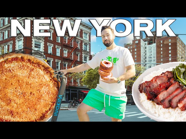 Eating Famous NYC Foods & Riding The World's BEST Electric Scooter (INOKIM OX)