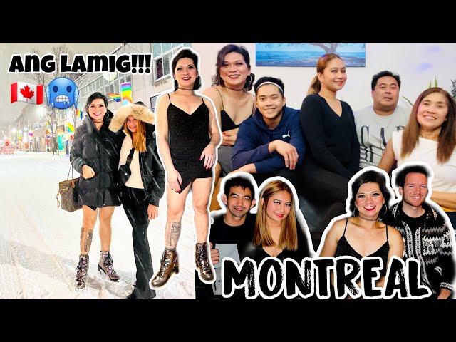 BAKIT AKO NAPUNTA SA MONTREAL QUEBEC CANADA ? MGA BISAYA ANG KASAMA - PINAY TRANSWOMAN DREAMER