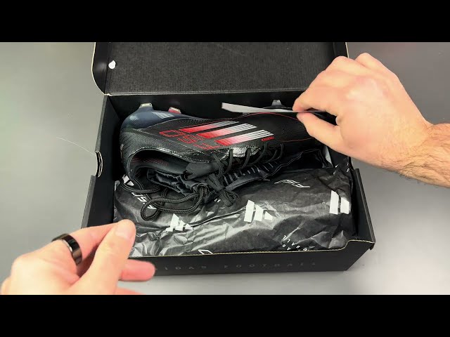 adidas F50 Elite FG Stealth Victory - Core Black/Iron Metal/Lucid Red