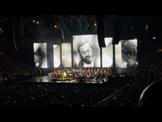 Andrea Bocelli respects to Luciano Pavarotti, Notte 'e piscatore - December 2024 - MSG