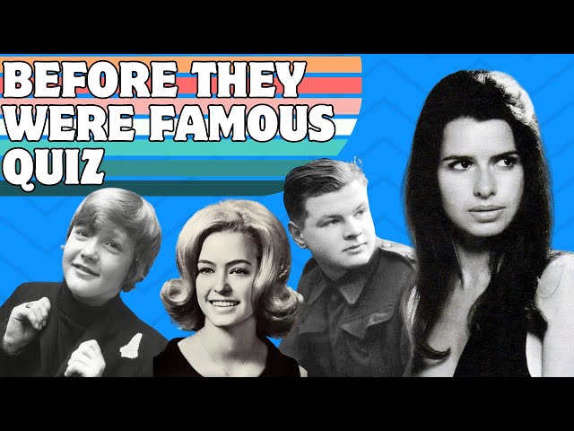 Before They Were Famous Quiz | 70s & 80s TV Stars