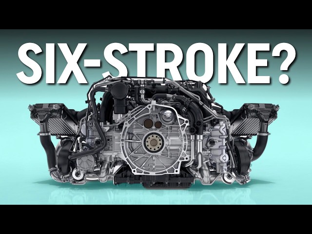 This is how Porsche's new SIX-STROKE engine works!