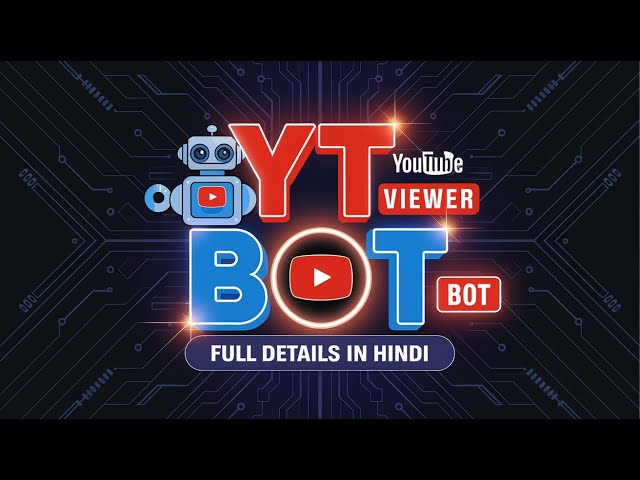 YOUTUBE Live VIEW BOT 2024 Paid | YOUTUBE LIVE CHAT BOT For LIVESTREAMS and VIDEOS YOUTUBE VIEW BOT