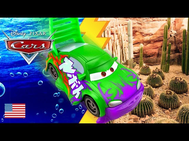 Learning Colors Cars 3 Movie Wingo Surprise Jackson Storm Pranks Lightning McQueen Prankster