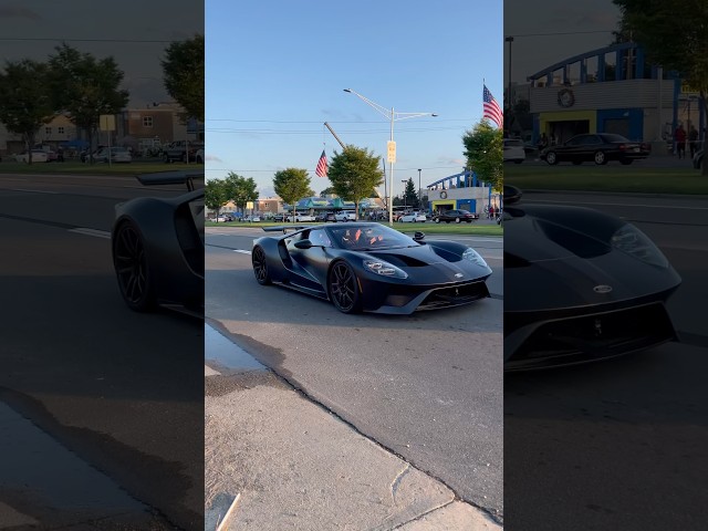 Ford GT Cruising Woodward! #car #ford #gt #supercar