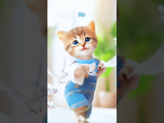 Cute Cat Dance😻 #cutecat #funnycats #catdance